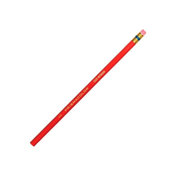 Sanford Prismacolor Col-Erase Pencils, Red Lead, Carmine Red Barrel 20045 - main